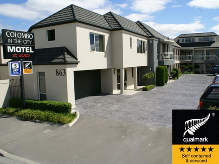Colombo In The City Christchurch Bagian luar foto Colombo in the City Motel